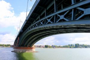 Mainz Chennel Bridge Rhine